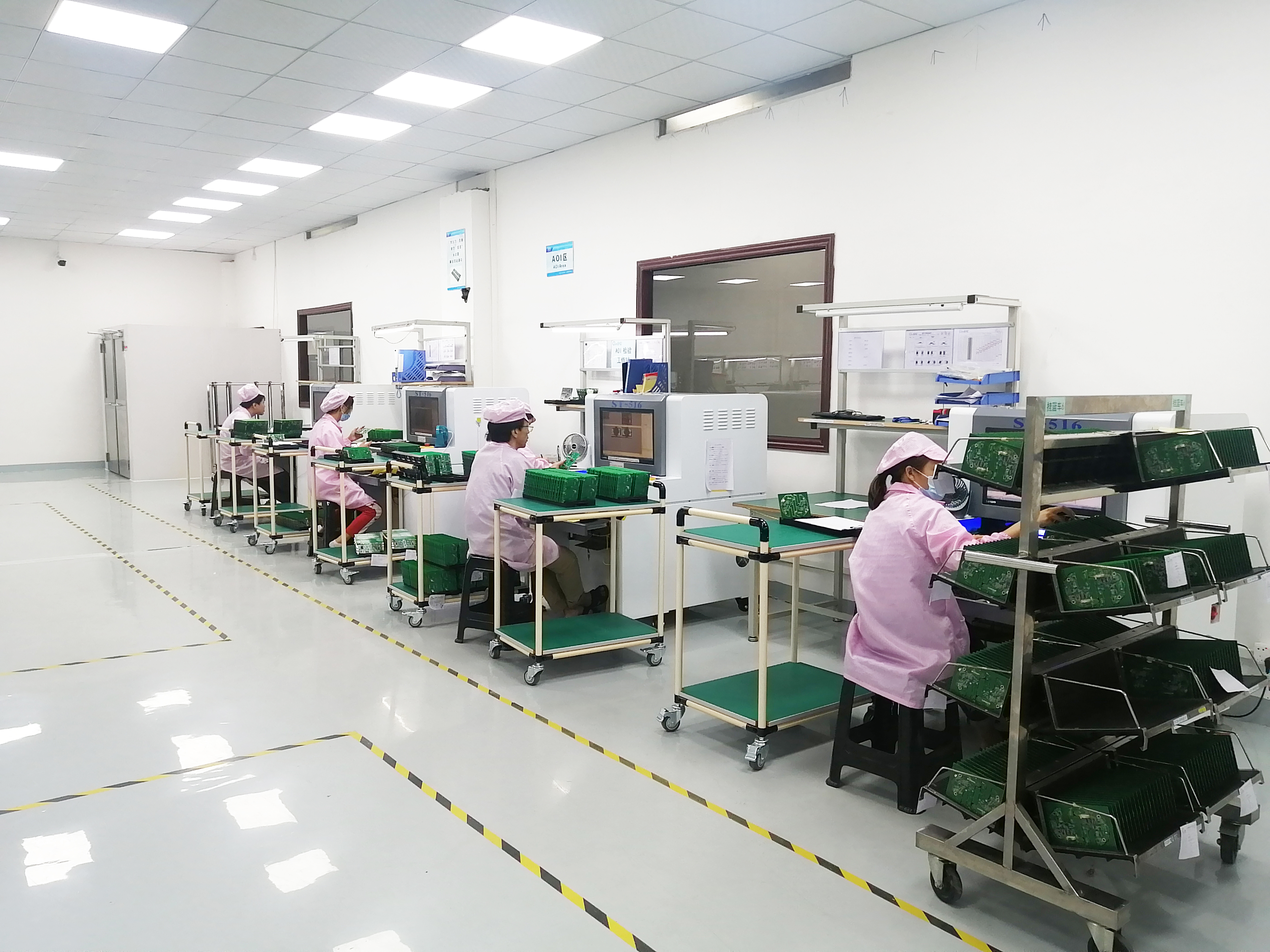 寶安SMT貼片加工AOI光學(xué)檢測儀