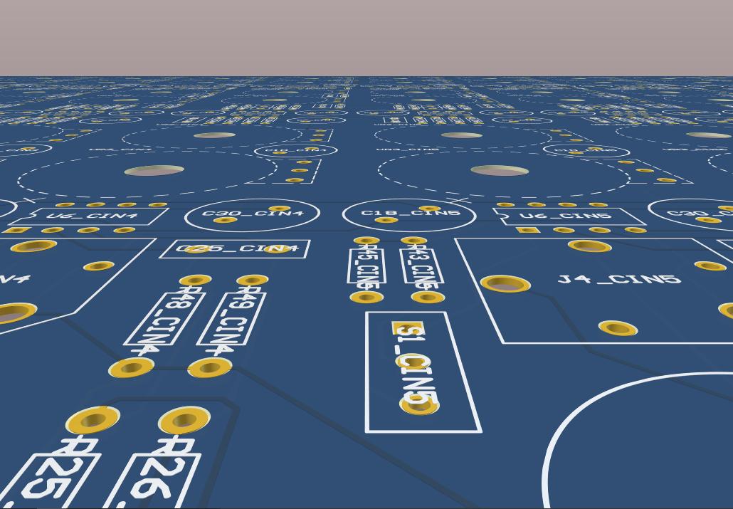 擁有3D組件主體的PCB設(shè)計(jì)。smt貼片打樣